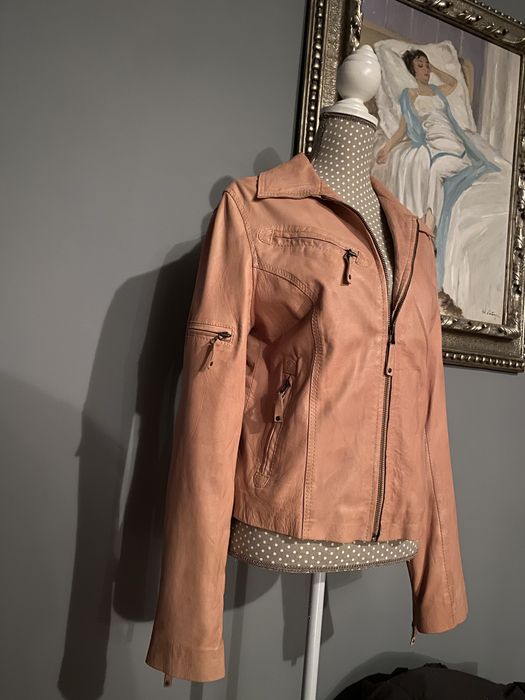 Geaca piele naturala BSB marime M