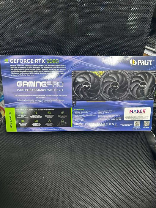 PALIT GF RTX5080 Gaming PRO OC 16GB DDR7/256bit