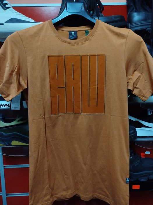 Оригинална НОВА тениска G-Star Raw Typography Slim S , M , L мъжка