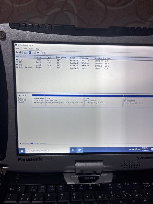 Laptop Militar Panasonic CF19
