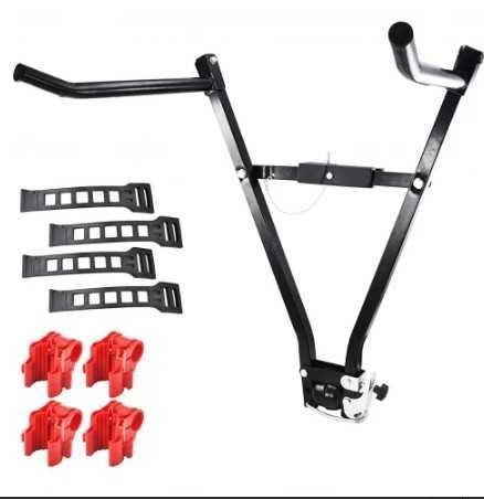 Вело стойка за багажник на автомобил с теглич - за две колела до 35 кг