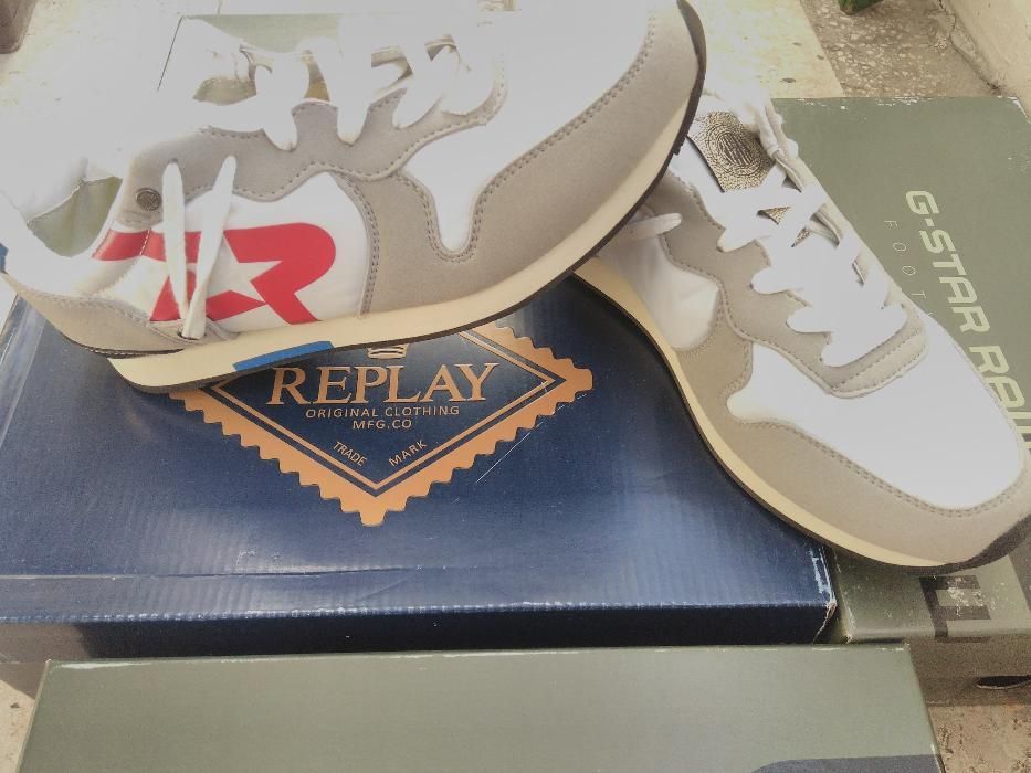 Финални цени G-Star RAW ® и Replay ® Оригинални Кецове и маратонки