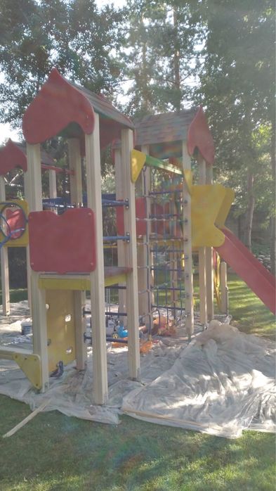 Ремонт детских площадок , плотник столяр