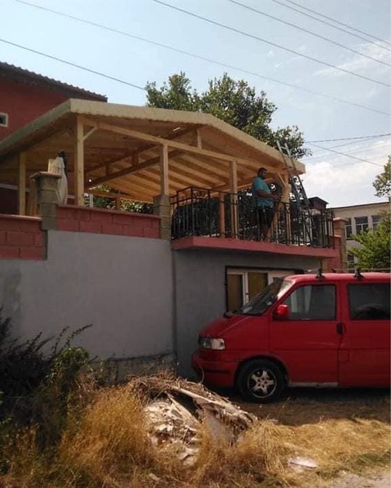 Изграждане на навеси,беседки и перголи