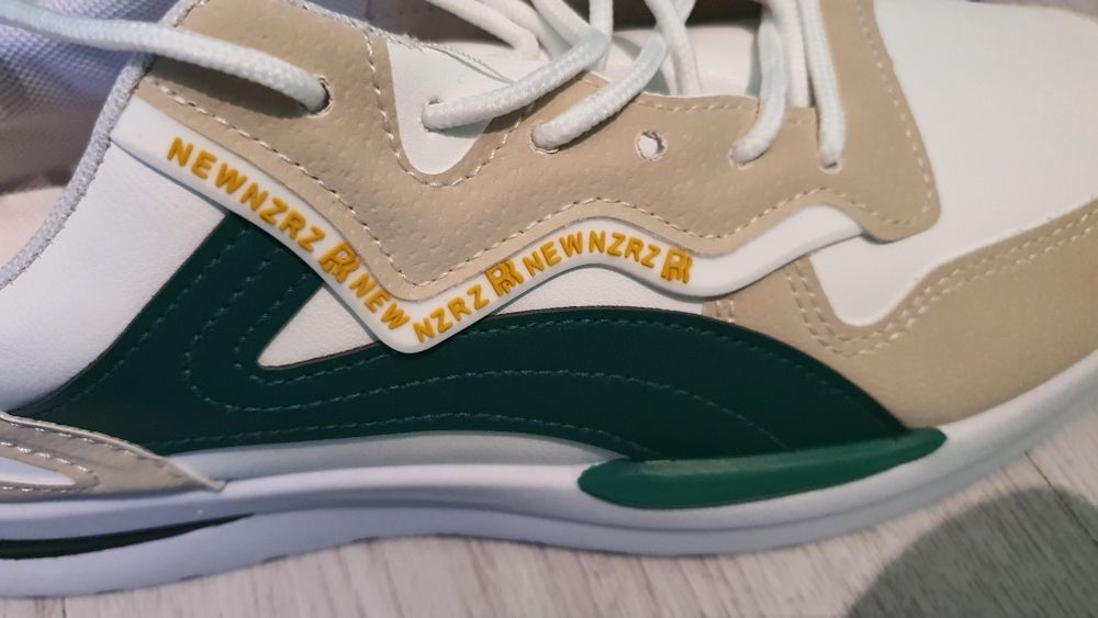 Мъжки Обувки Сникърси Спортни Елегантни кецове бяло бежово есенни 43