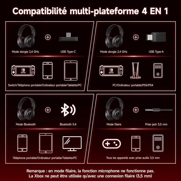 MANKIW Безжична слушалка с микрофон – Bluetooth 5.2