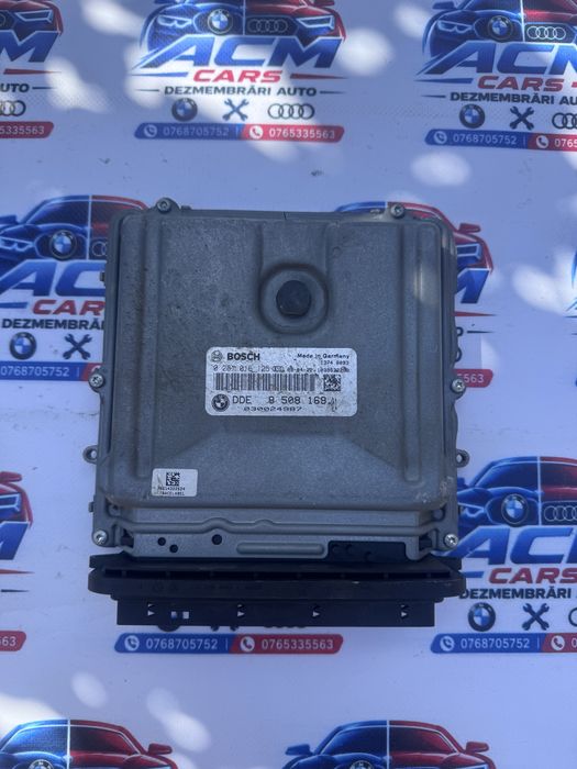 Calculator motor ECU BMW seria 7 F01 F02 3.0 D cod motor N57-D30A,an 2010 cod 8508169-01 / 0281016125