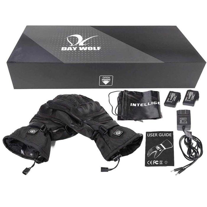 DAY WOLF-Manusi moto,schi,bici cu incalzire cu acumulator,XXL,sigilat