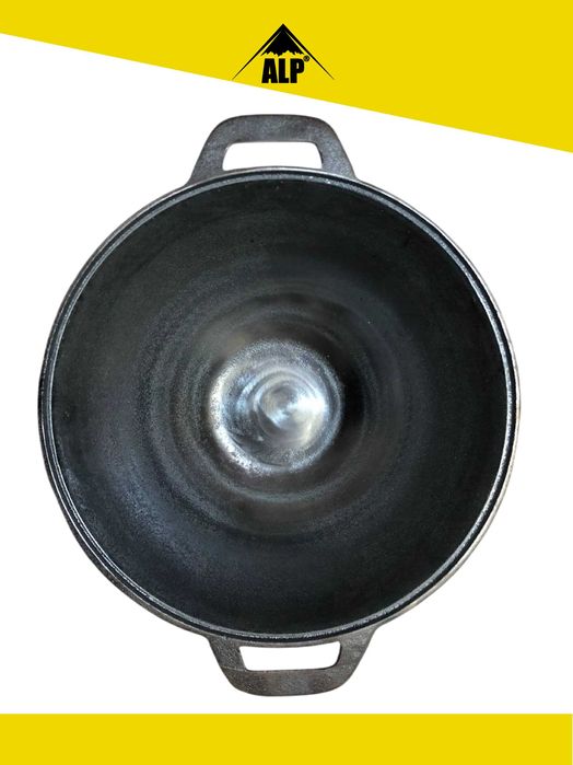 Чугунные Казан  5 л +Крышка сковороды