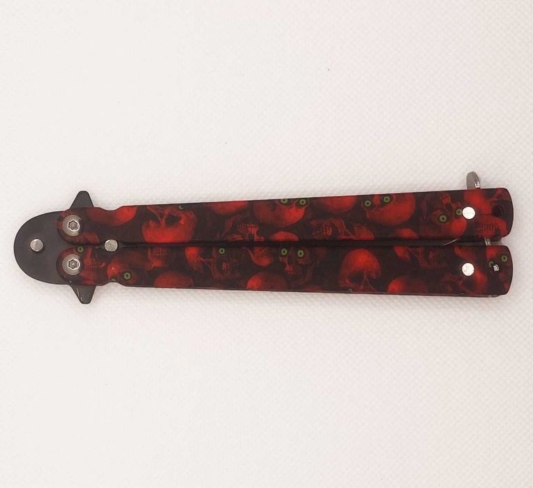 Cutit Butterfly (fluture) foarte ascutit skull tinted LIVRARE GRATUITA