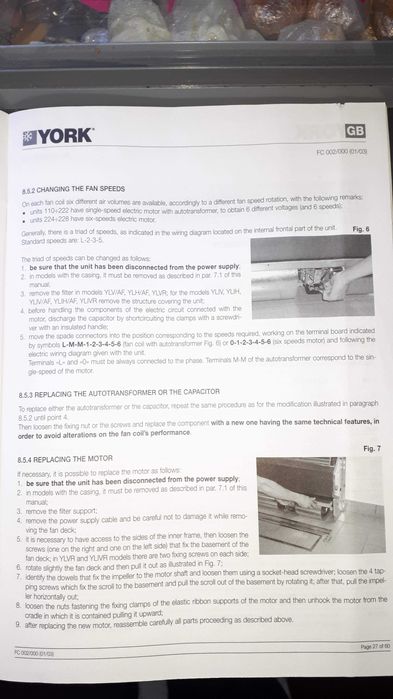 Продам новый фанкойл YORK