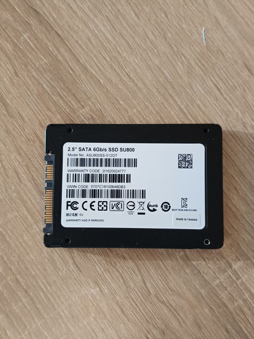 Solid State Drive (SSD) ADATA SU800, 512 GB, 2.5", SATA III