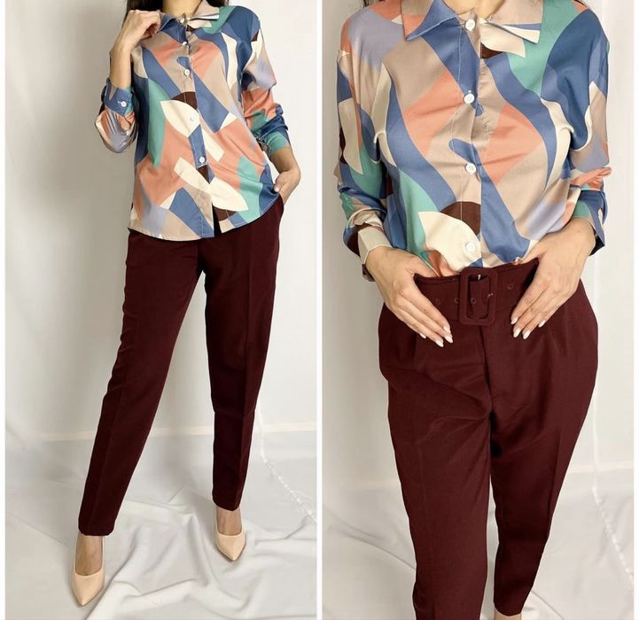 Брюки рубашка водолазка