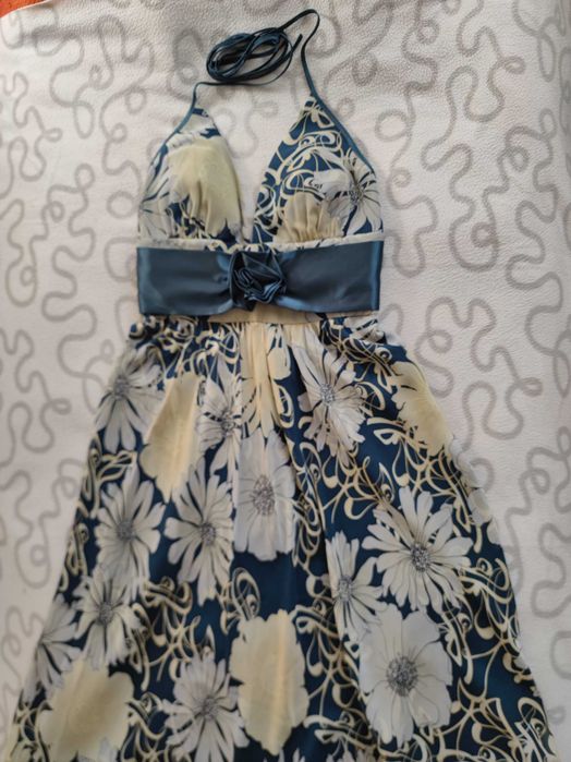 Синя официална рокля Alain Manoukian