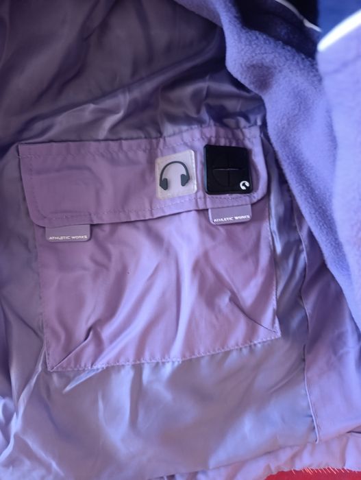 Зимно ски яке със свалящ се полар