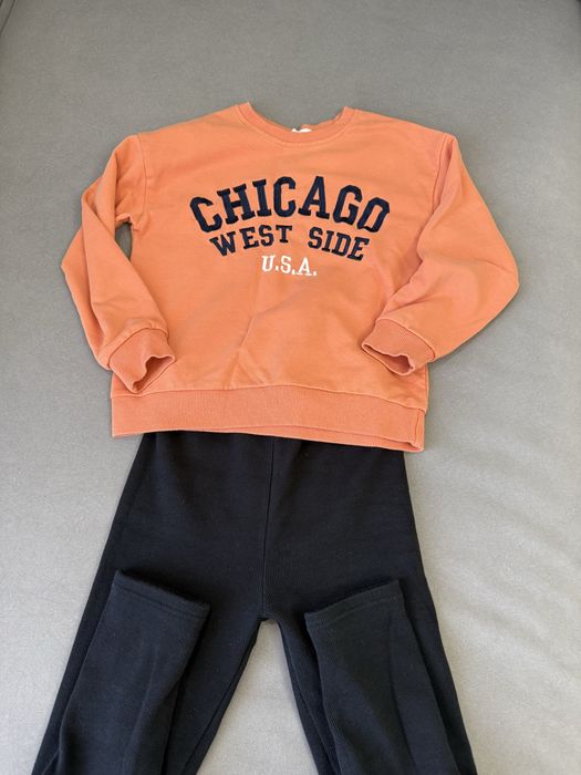 Лосины теплые и толстовка