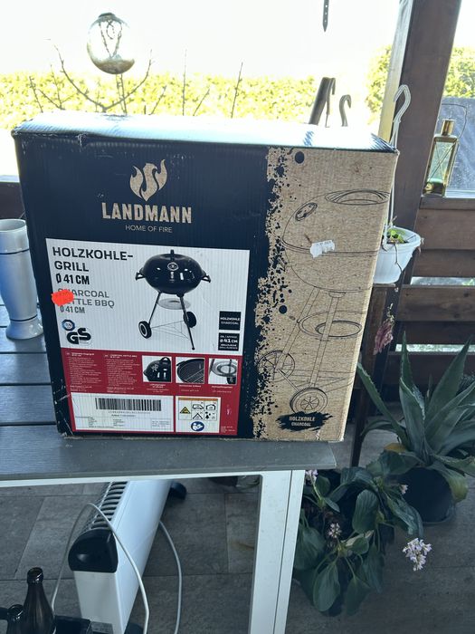 Gratar carbune LANDMANN Kettle Grill Chef