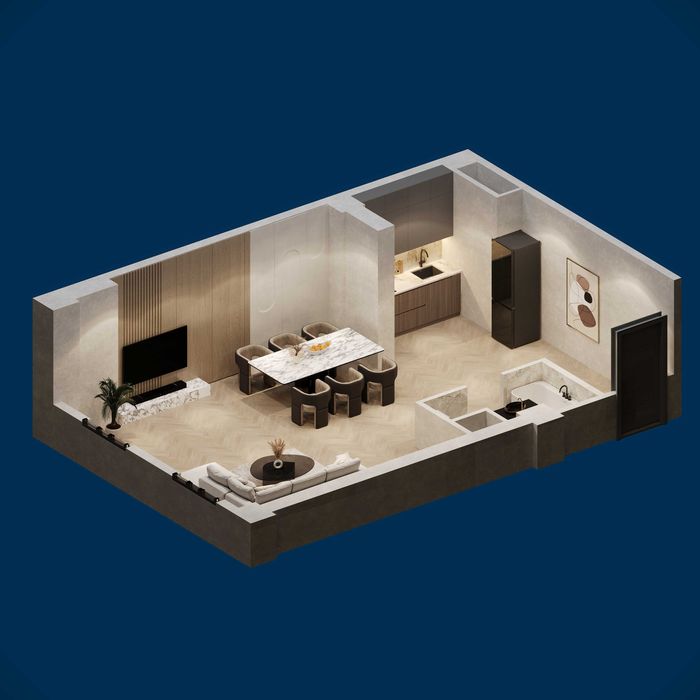 Продается 2х комнатная | Под ключ | Новостройка | Рассрочка без %