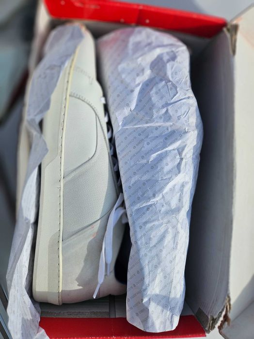 Björn Borg Стилни бели кожени спорти обувки.46номер