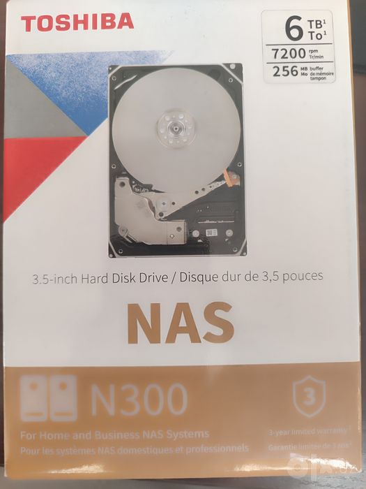 Жесткий диск HDD TOSHIBA 6tb NAS N300