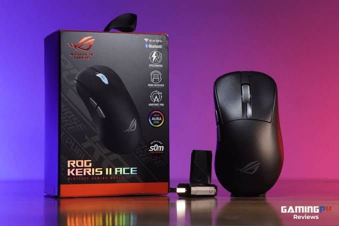 Беспроводная мышь Asus ROG Keris II Ace Black