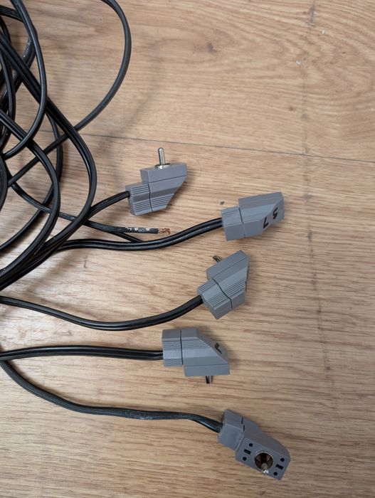 Cabluri cu mufe originale Bose Acoustimass !! Home cinema jbl bowers