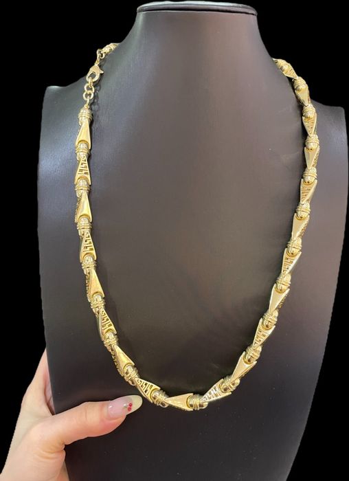 Lanțuri placate cu aur de 14 carate
