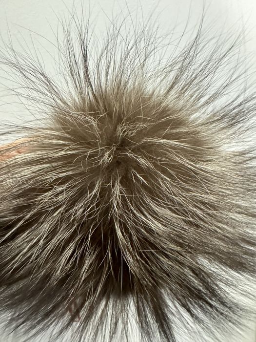 Помпон мех чернобурка
