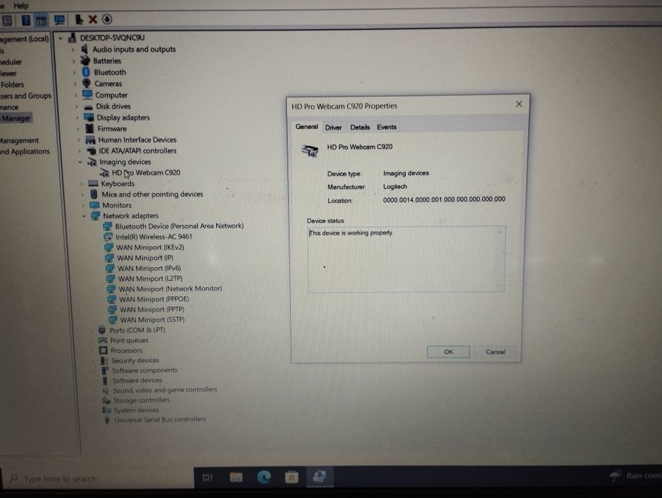 Camera web Logitech c920 pro