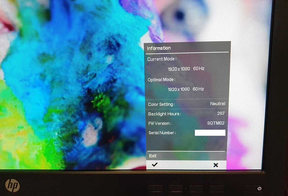 Monitor LCD 23” HP EliteDisplay E232 Full HD [impecabil]