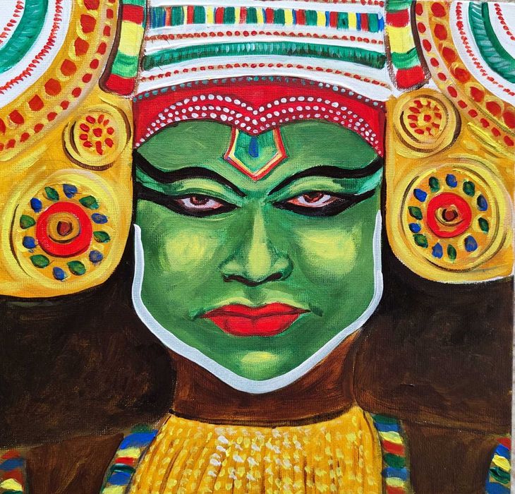 Продавам картини на известен индийски художник