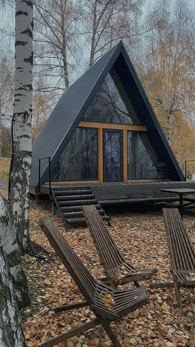 Vand casute tip A 6 x 6m din lemn