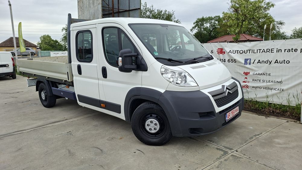 Citroen Jumper Doka 7Loc L4 2014 2.2 hdi 131cp 255587km Climă Rata Factura Garanție Cârlig
