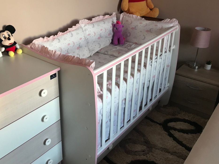 Бебешко легълце Lorelli с матрак