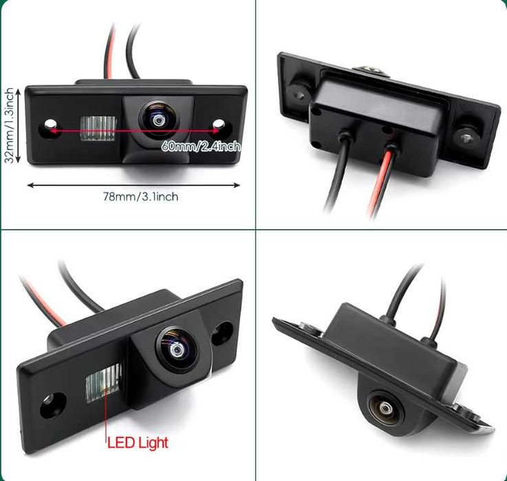 Cameră Marșarier VW Touareg, Tiguan, Golf, Passat, Bora, AHD 1080