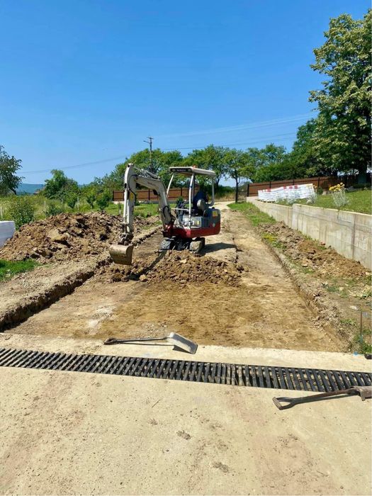 Montaj pavaj / pavele borduri rigole