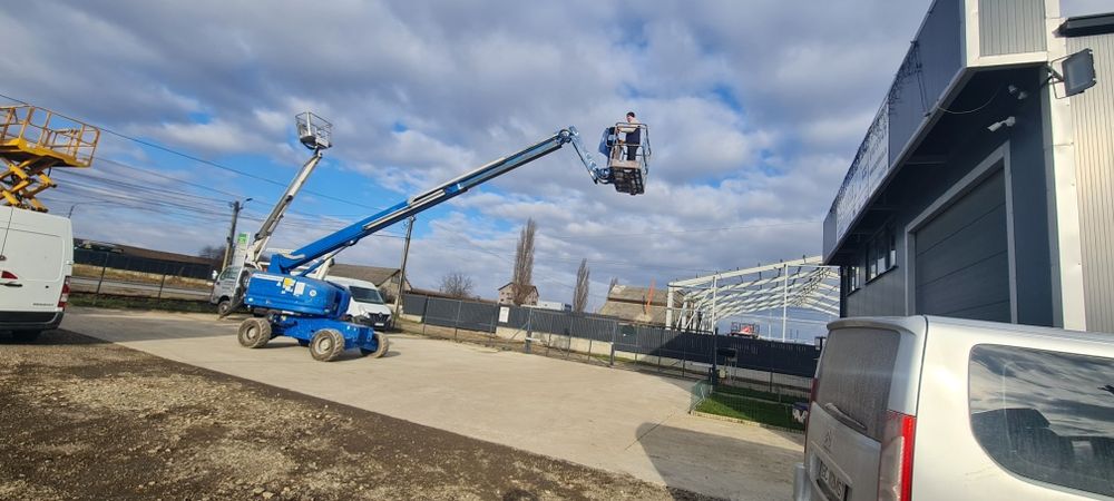 Nacela diesel  cu brat Genie