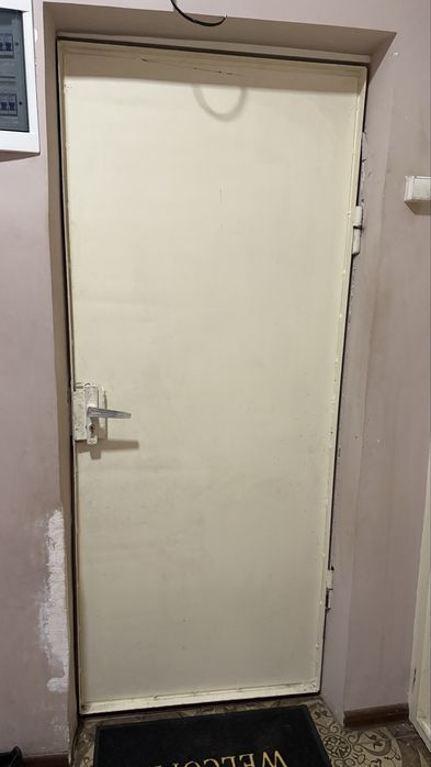 Продается Входной дверь железный 2 двери