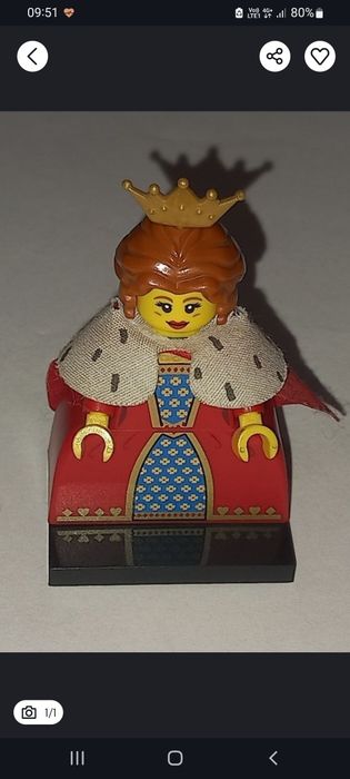 LEGO минифигурка королевы