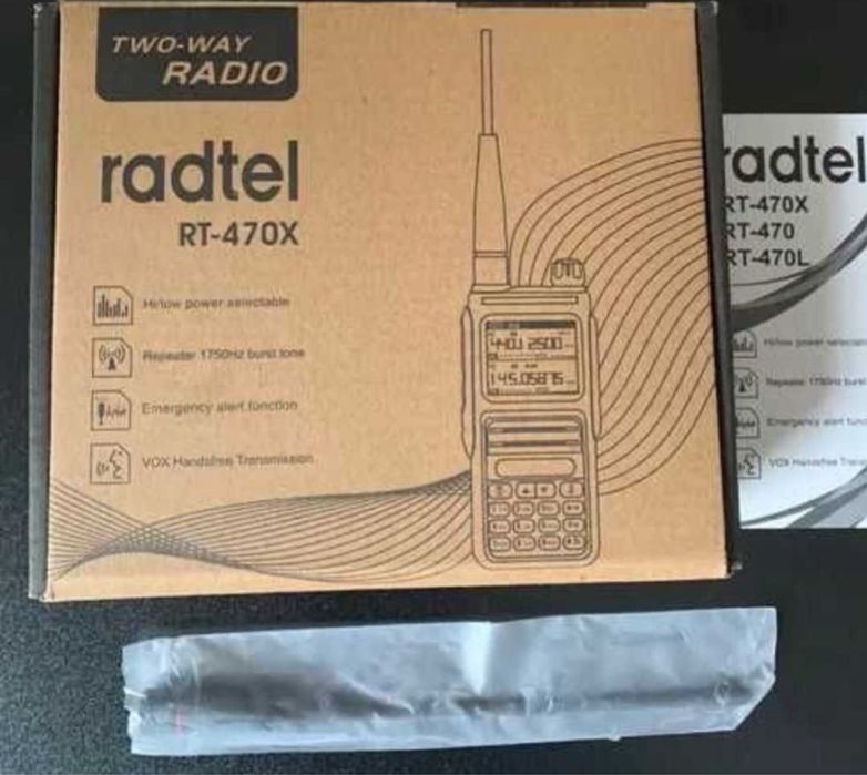 Statie radio emisie portabila Radtel 470x