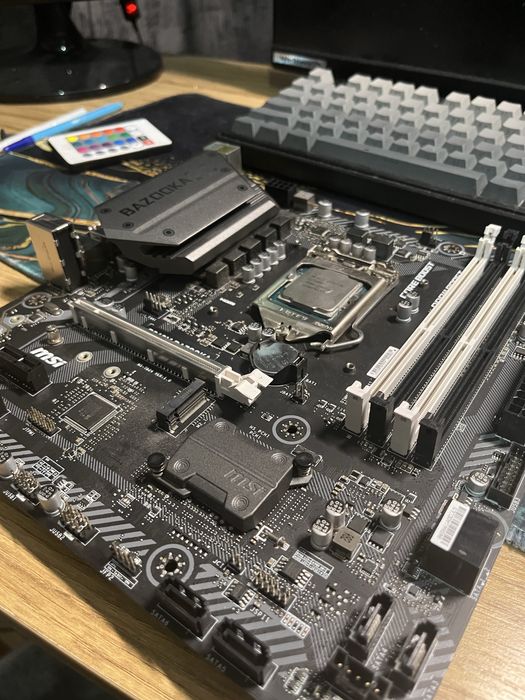 Материнская плата b360m + intel i5 9400f