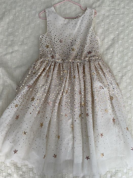 Платье нарядное h&m на 7-8 лет