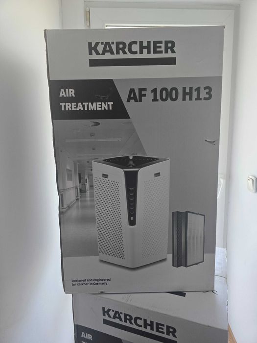 Purificator aer nou,sigilat ,Karcher AF100 H13 (87m2 acoperire)
