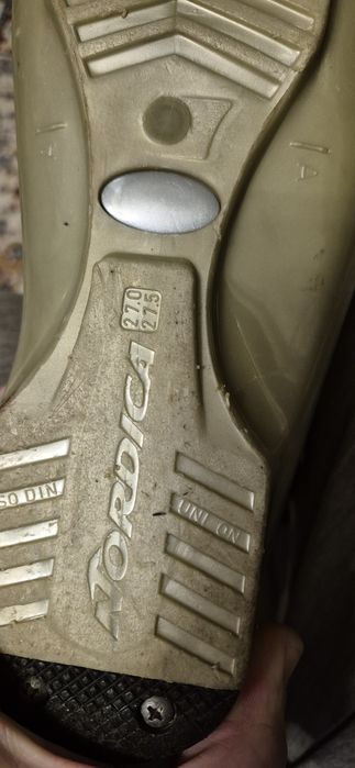 Комплект лыжи Rossignol, палки и ботинки.