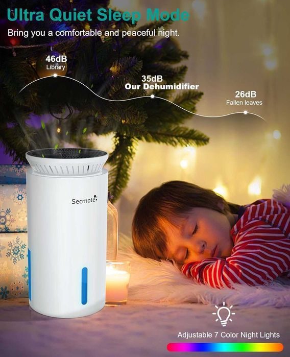 Влагоабсорбатор/влагоуловител Secmote Electric Dehumidifier,Гаранция