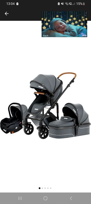 Carucior copii 3 în 1