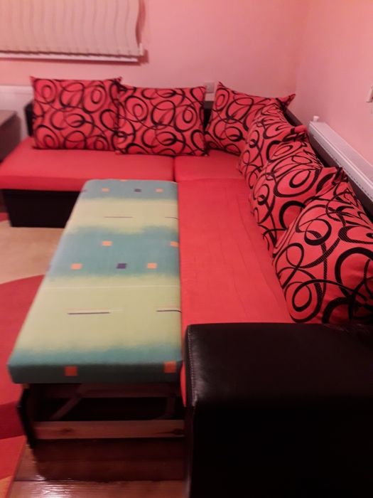 Разтегателен ъглов диван 280х190