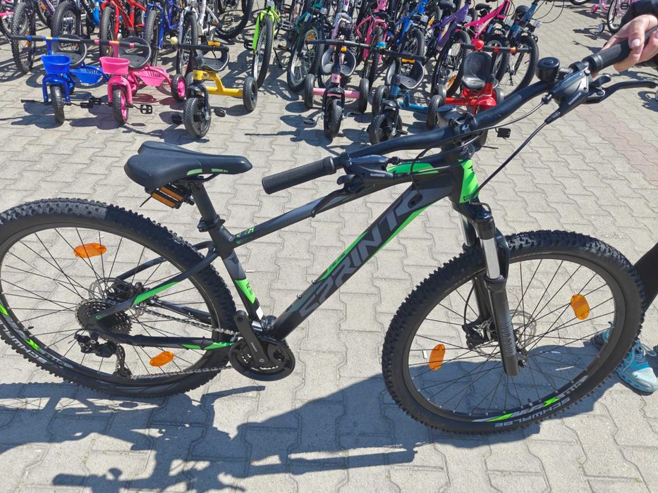 PA Велосипед 27.5" APOLON черен/зелен