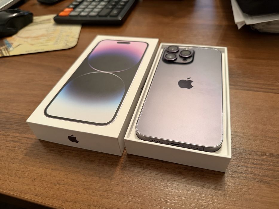 Продам Iphone 14 Pro max 256 gb Duo sim Deep Purple