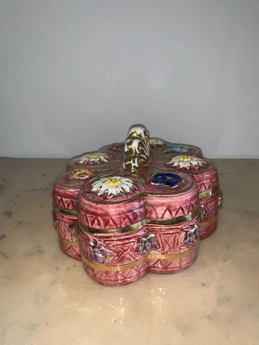 Bomboniera portelan ,cu capac